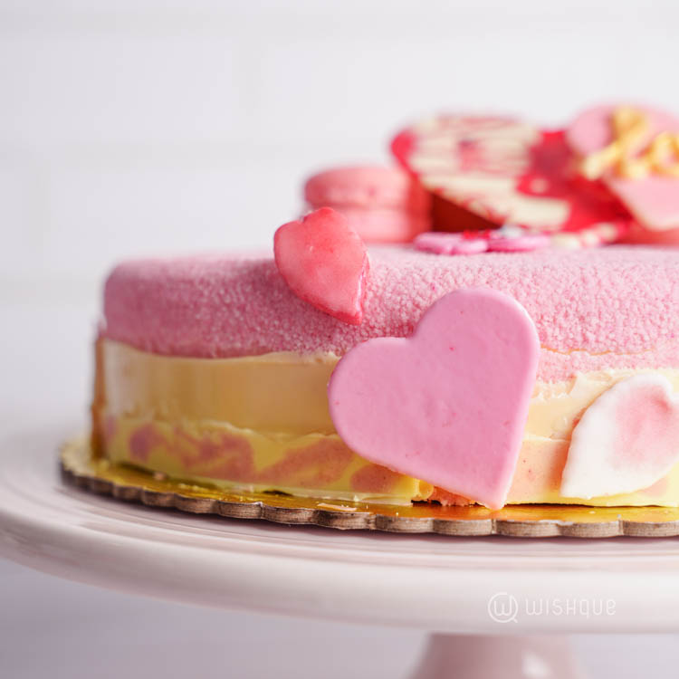 Velvet Raspberry Romance Chocolate Mousse Cake