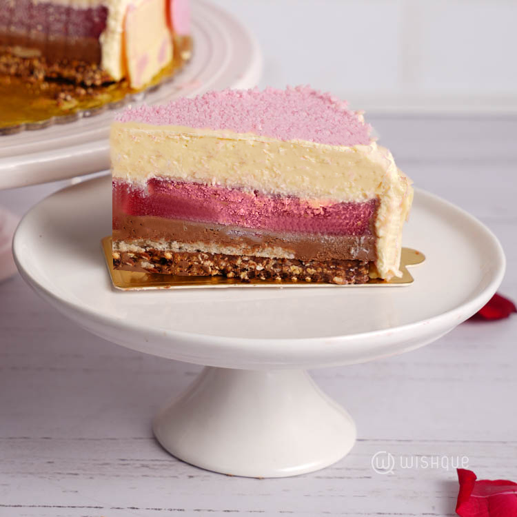 Velvet Raspberry Romance Chocolate Mousse Cake