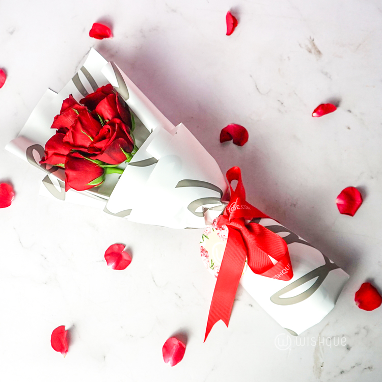 Forever Seven Red Roses Mini Bouquet