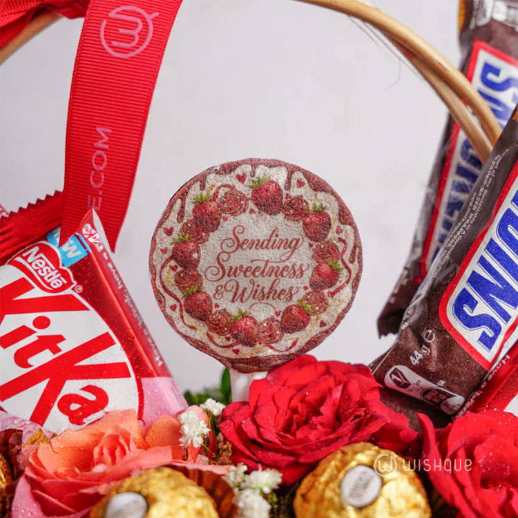 Sweetest Sentiments Bloom Basket