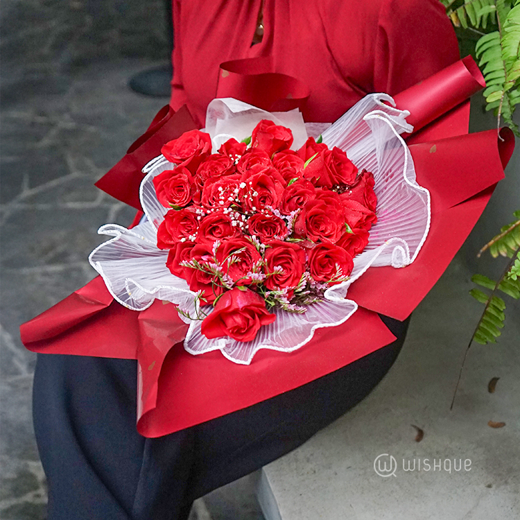 Eternal Love Red Rose Bouquet