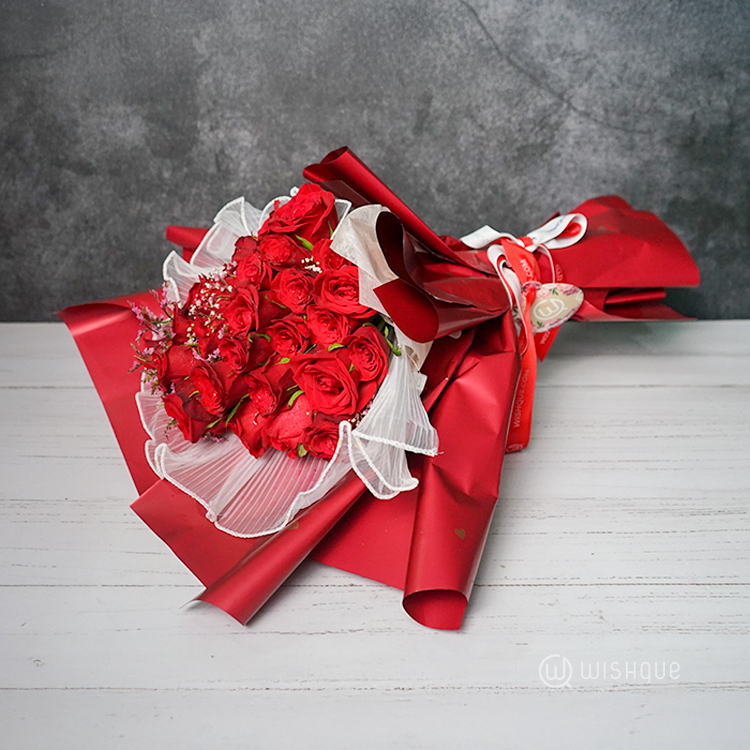 Eternal Love Red Rose Bouquet