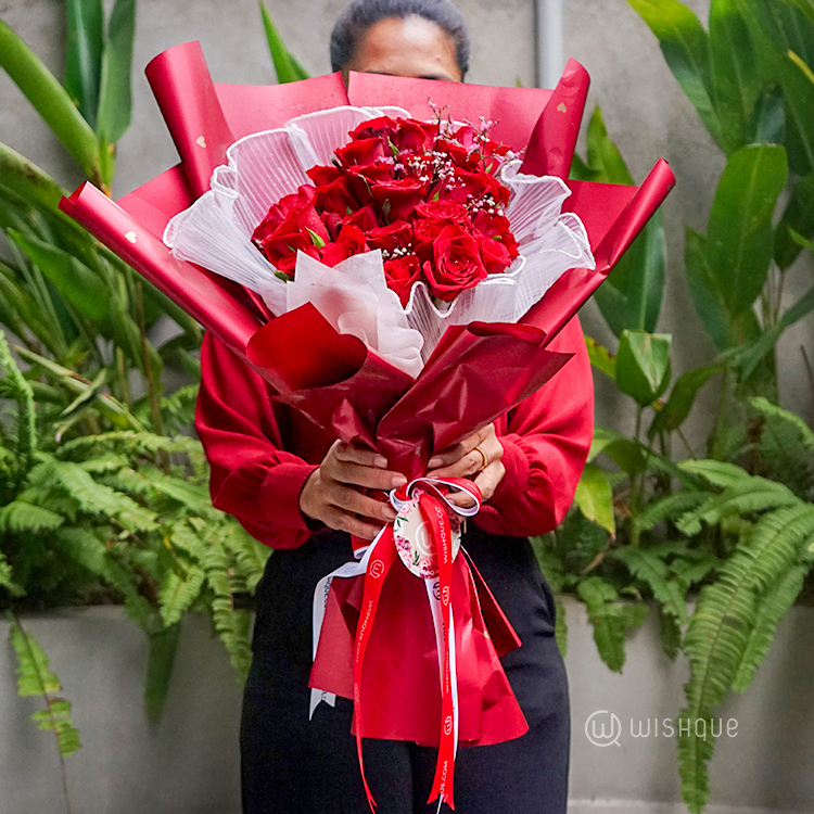 Eternal Love Red Rose Bouquet