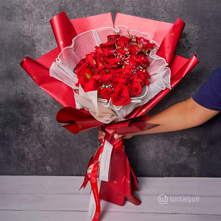 Eternal Love Red Rose Bouquet