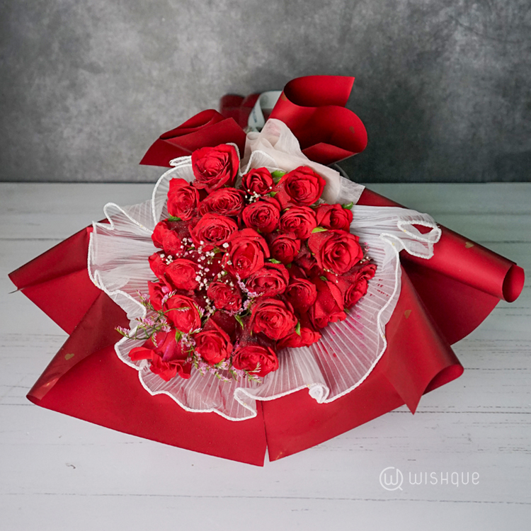 Eternal Love Red Rose Bouquet
