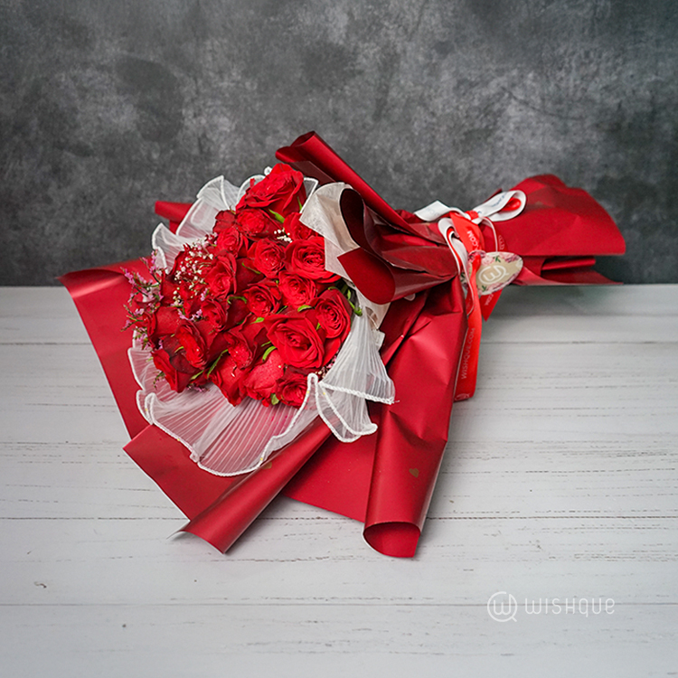 Eternal Love Red Rose Bouquet