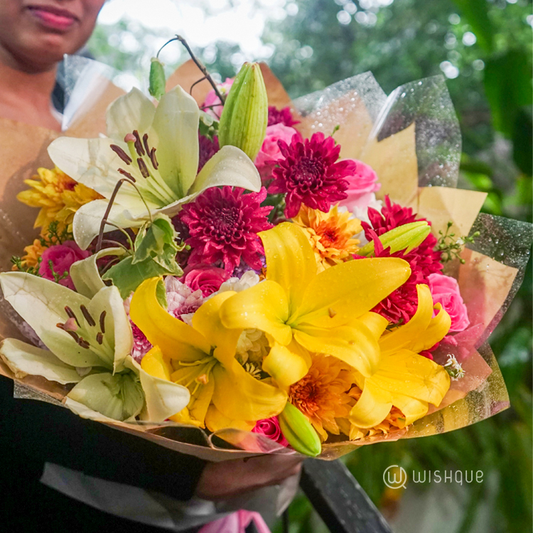 Enchanted Lily Blend Floral Bouquet