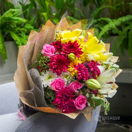 Enchanted Lily Blend Floral Bouquet