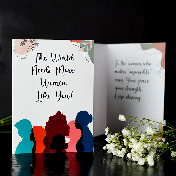 The World Needs More Women's Like You Greeting Card