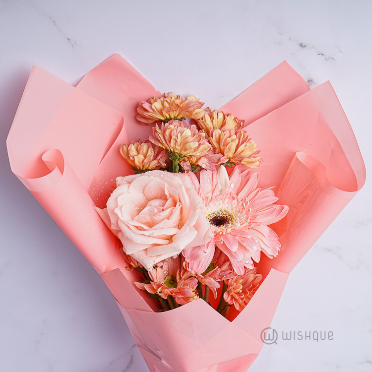 Pink Lady Flower Bouquet - Bulk Order