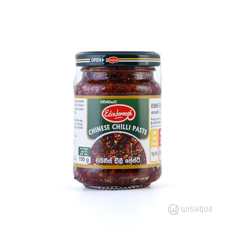Edinborough Chinese Chilli Paste 150g