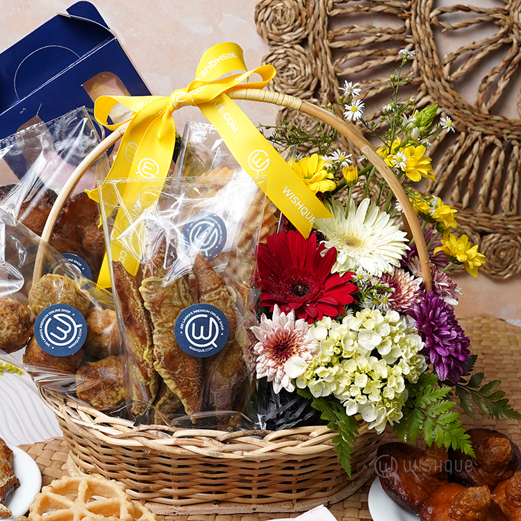 Avurudu Blossom & Sweet Delight Basket