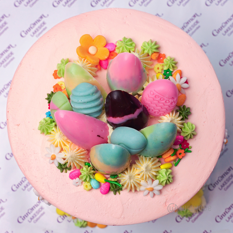 Easter Ribbon Cake