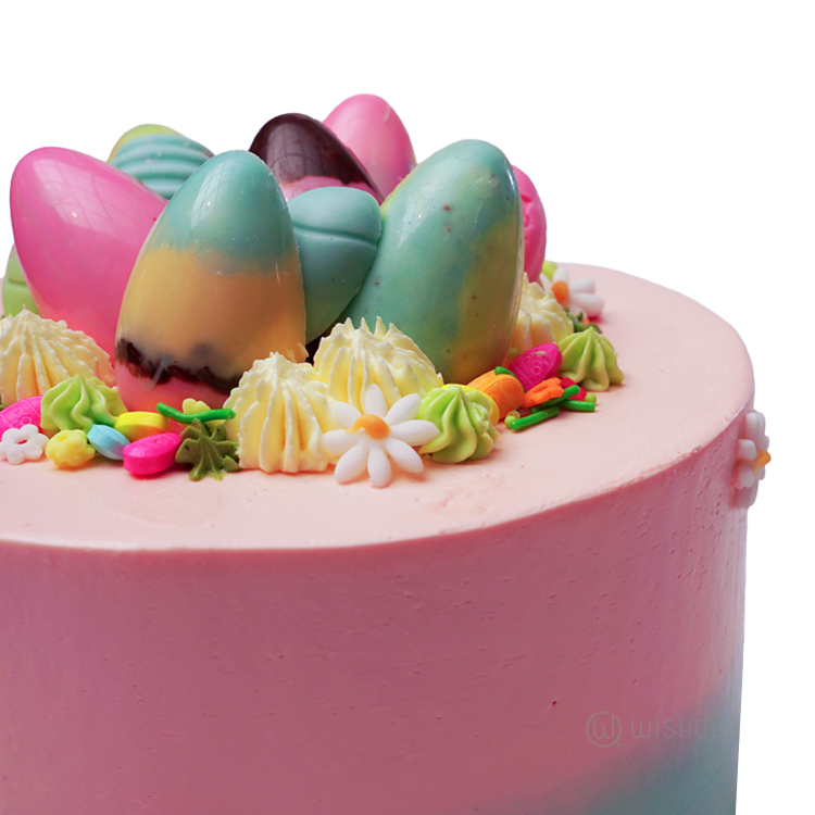 Easter Ribbon Cake