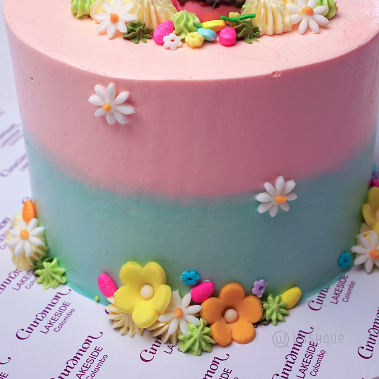 Easter Ribbon Cake