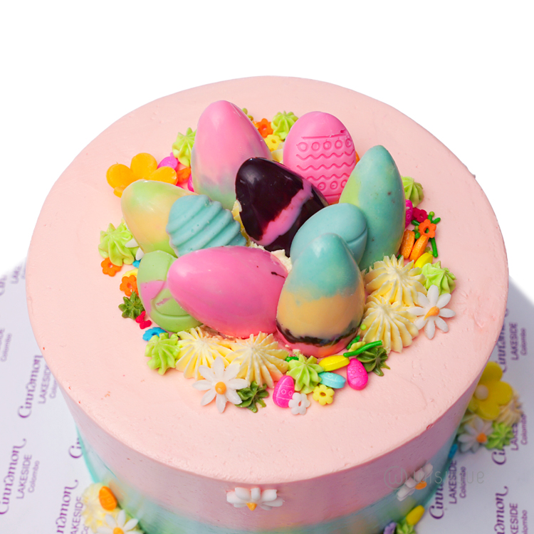 Easter Ribbon Cake