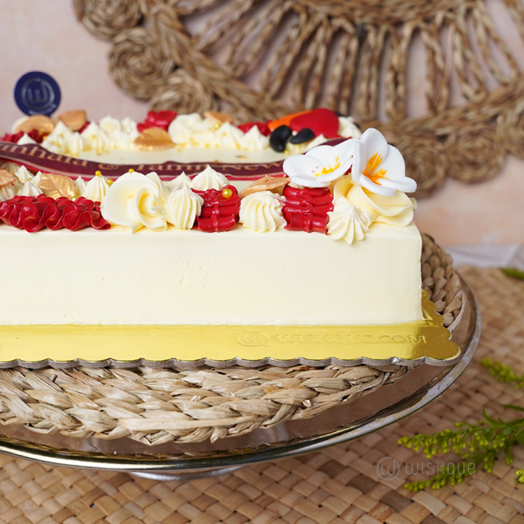 Avurudu Asiriya Buttercream Ribbon Cake