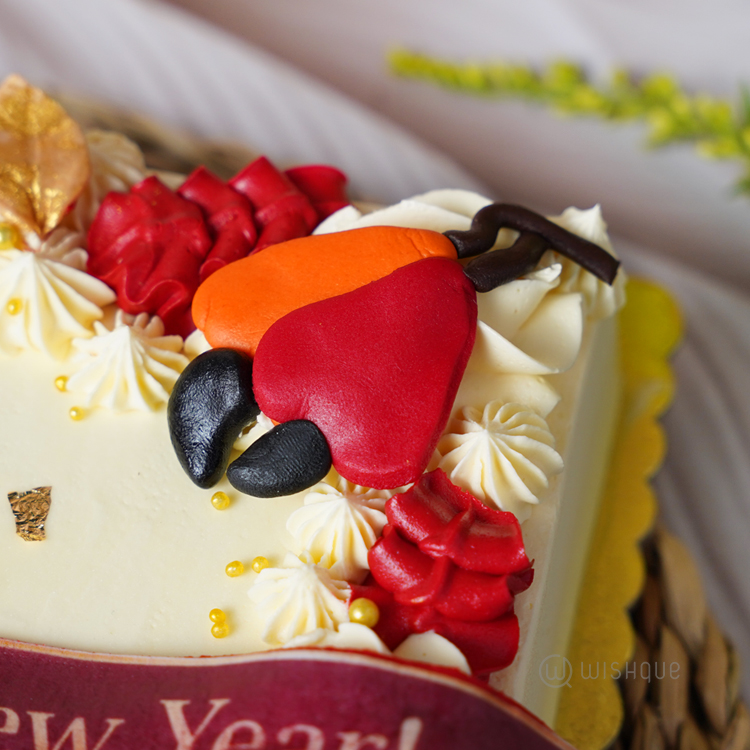 Avurudu Asiriya Buttercream Ribbon Cake