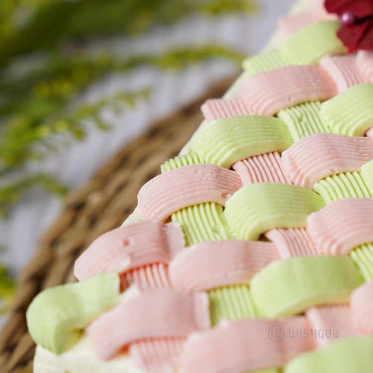 Avurudu Rasa Woven Ribbon Cake