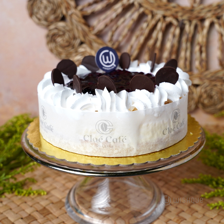 Blueberry Baked Curd Cake