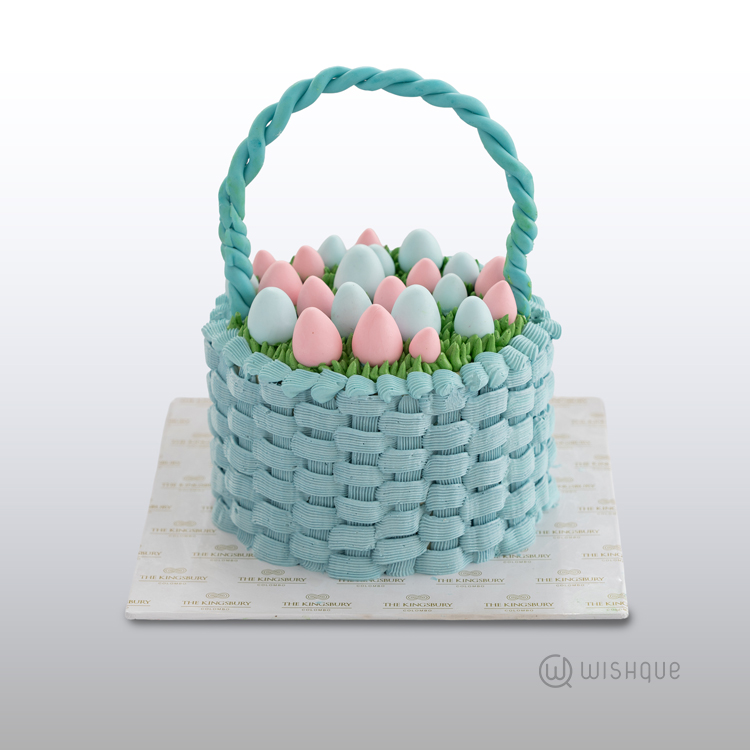 Easter Basket Ribbon Cake