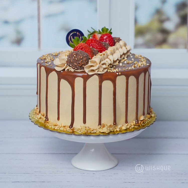 Coffee Sponge Celebration Cake