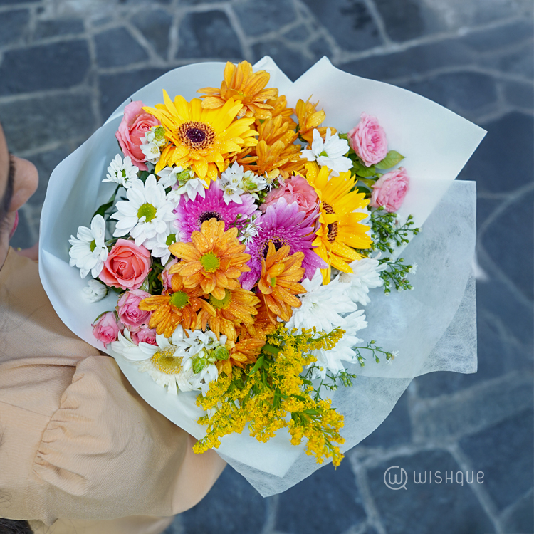 Vivid Bloom Mother's Day Mix Floral Bouquet