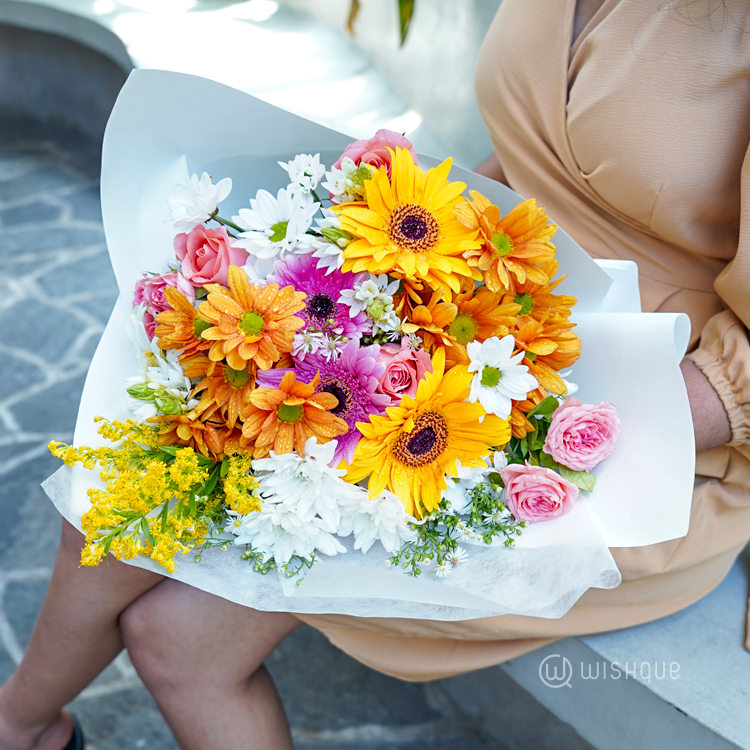 Vivid Bloom Mother's Day Mix Floral Bouquet