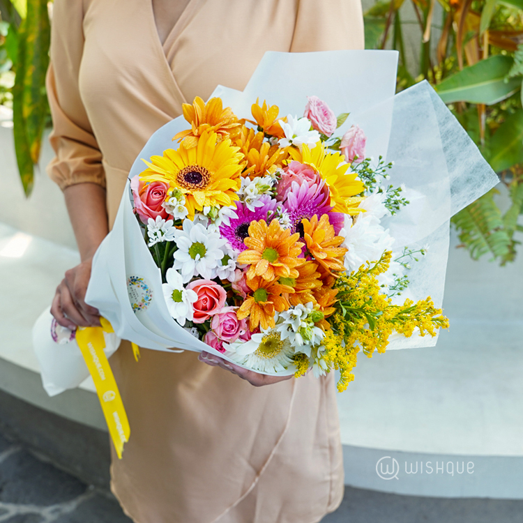 Vivid Bloom Mother's Day Mix Floral Bouquet