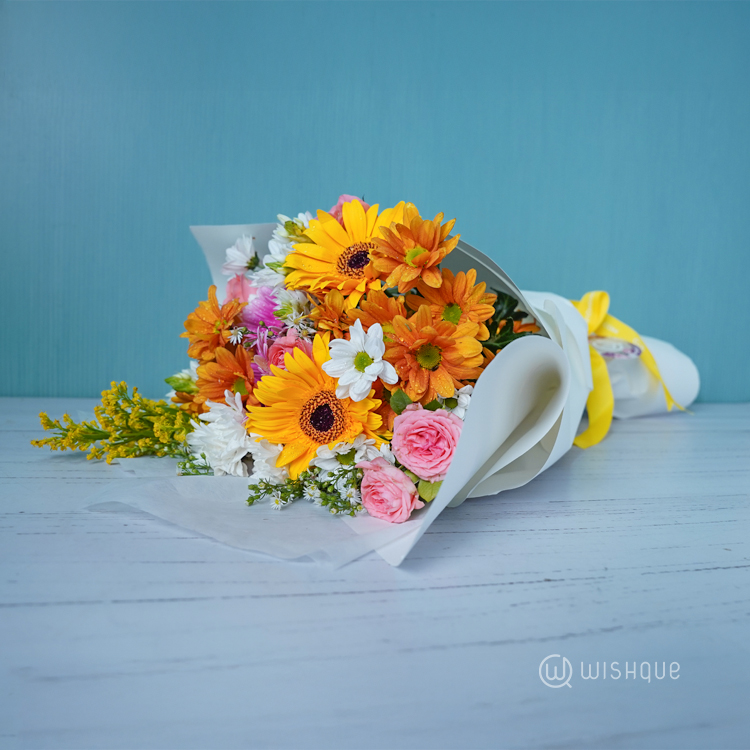 Vivid Bloom Mother's Day Mix Floral Bouquet