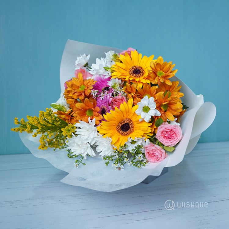 Vivid Bloom Mother's Day Mix Floral Bouquet