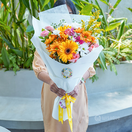 Vivid Bloom Mother's Day Mix Floral Bouquet
