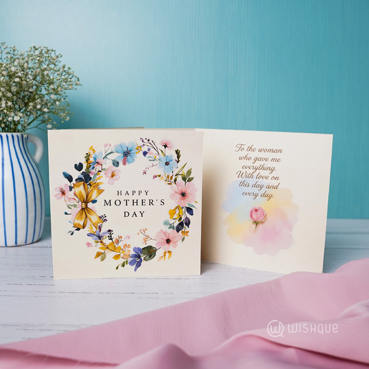 Floral Grace Mother's Day Card