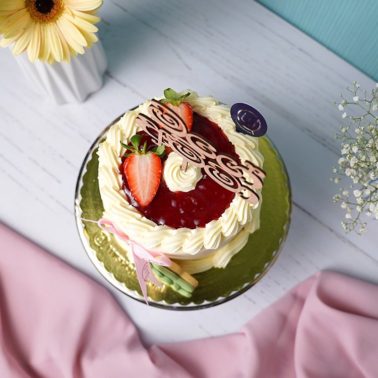 Mage Amma Berry Bliss Ribbon Cake