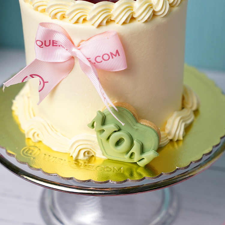 Mage Amma Berry Bliss Ribbon Cake