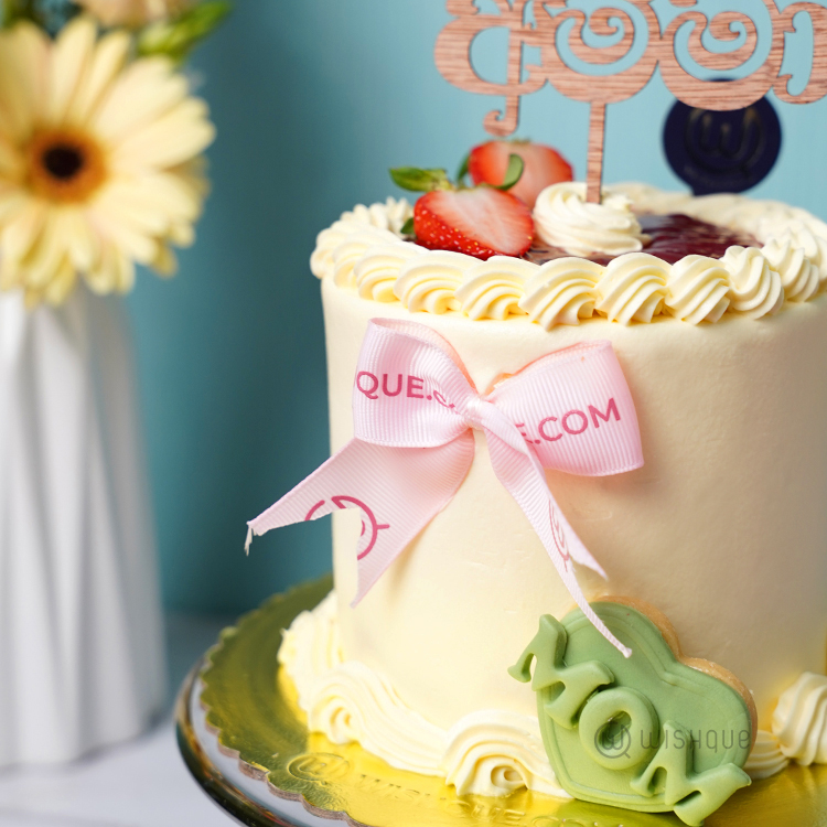 Mage Amma Berry Bliss Ribbon Cake