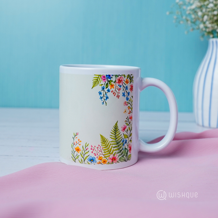 Adarei Amma Tulip Floral Greeting Card & Printed Mug