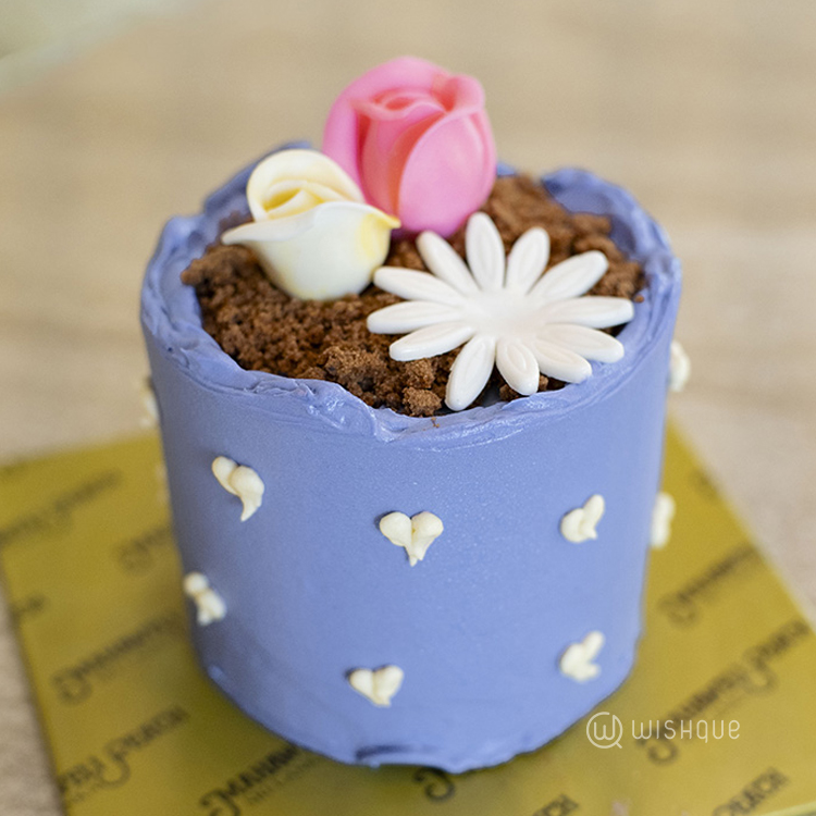 Blueberry Bloom Butter Mini Cake