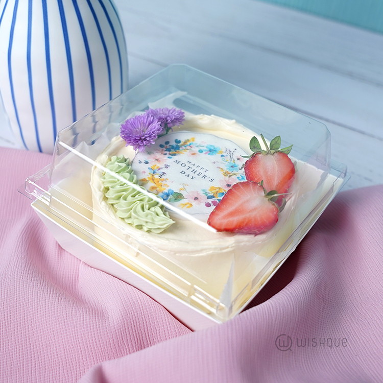 Happy Mother's Day Floral Chocolate Bento Cake