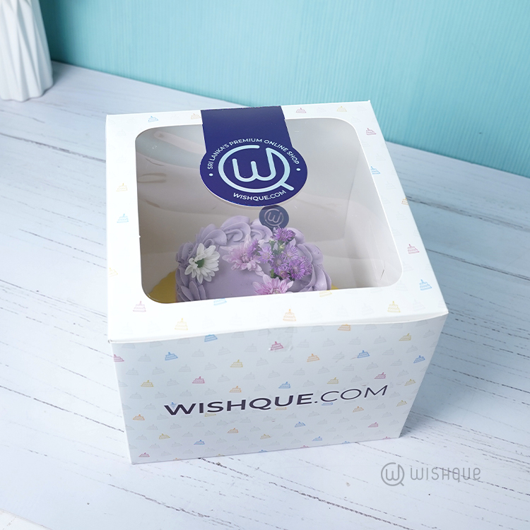 Lavender Grace Ribbon Cake for Mom