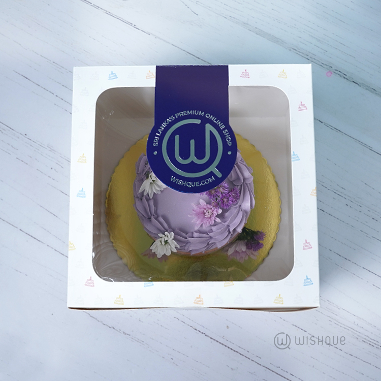 Lavender Grace Ribbon Cake for Mom