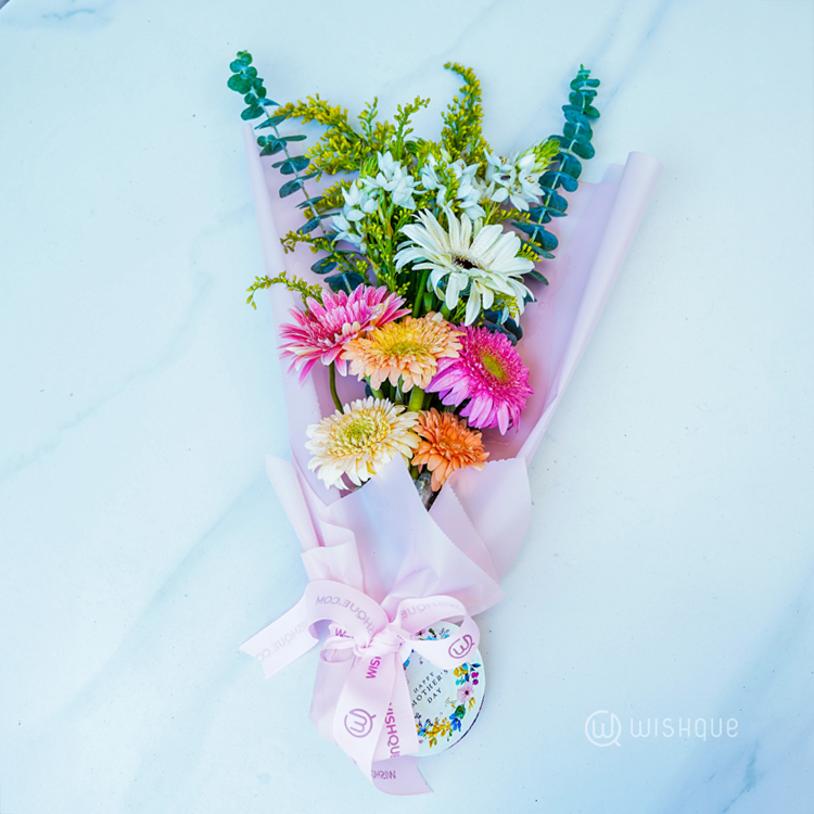 Pastel Charm Mother's Day Flower Bouquet