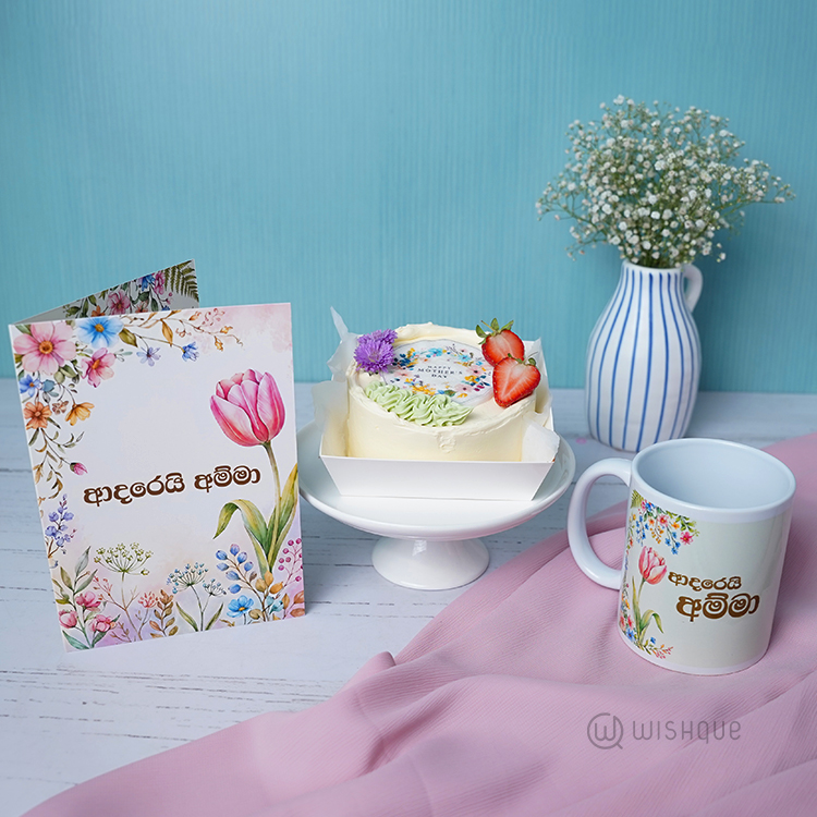 Moments of Love Mom Floral Gift Set