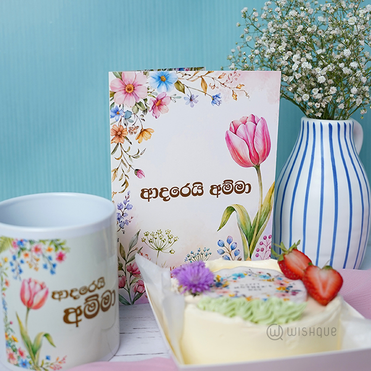 Moments of Love Mom Floral Gift Set