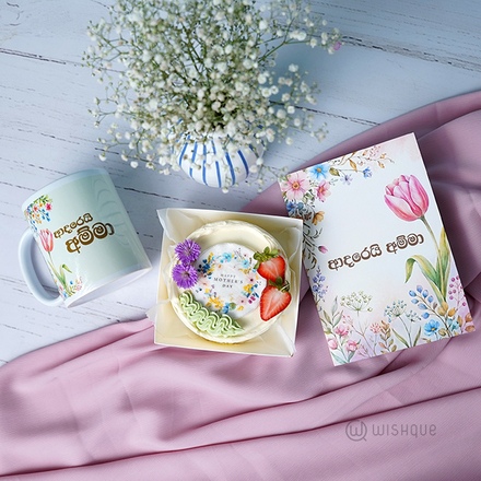 Moments of Love Mom Floral Gift Set