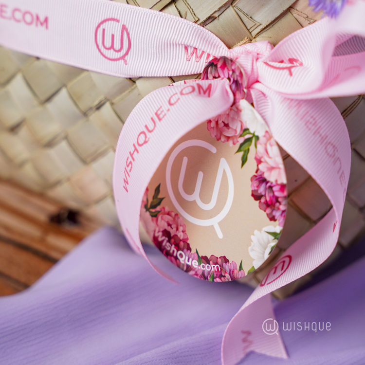 Sweet Floral Love Basket Arrangement