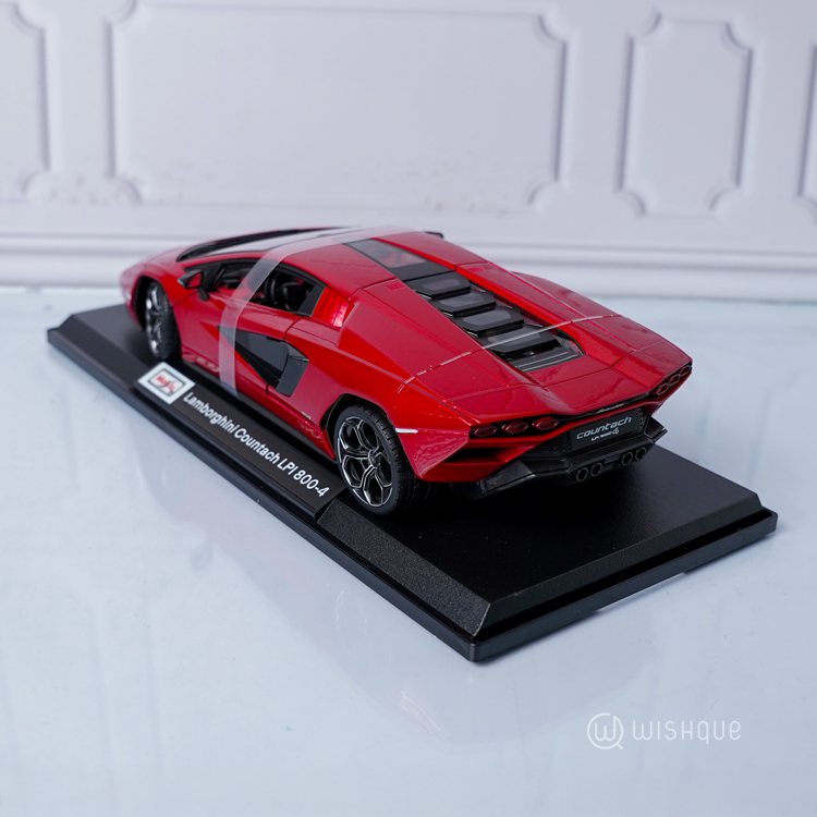 Maisto Lamborghini Countach LPI 800-4 Burgundy Special Edition