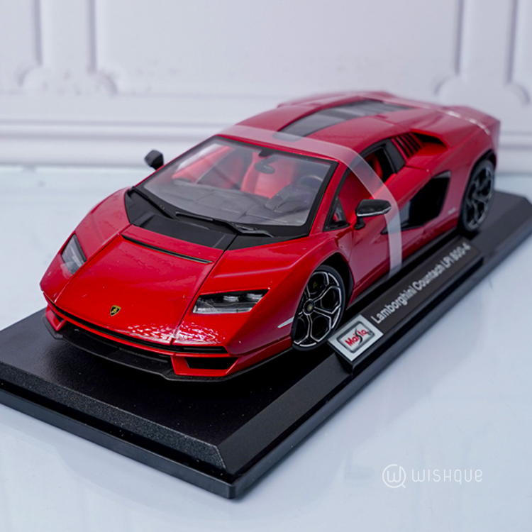 Maisto Lamborghini Countach LPI 800-4 Burgundy Special Edition