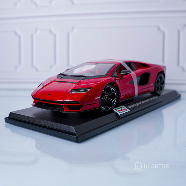 Maisto Lamborghini Countach LPI 800-4 Burgundy Special Edition
