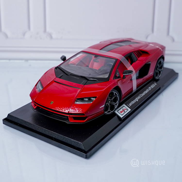 Maisto Lamborghini Countach LPI 800-4 Burgundy Special Edition